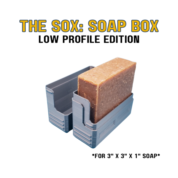The Sox: Soap Box is a compact soap case suitable for your next adventure leaving a dry travel experience