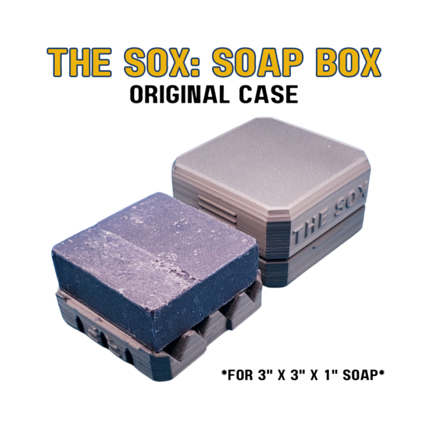 The Sox: Soap Box is a compact soap case suitable for your next adventure leaving a dry travel experience